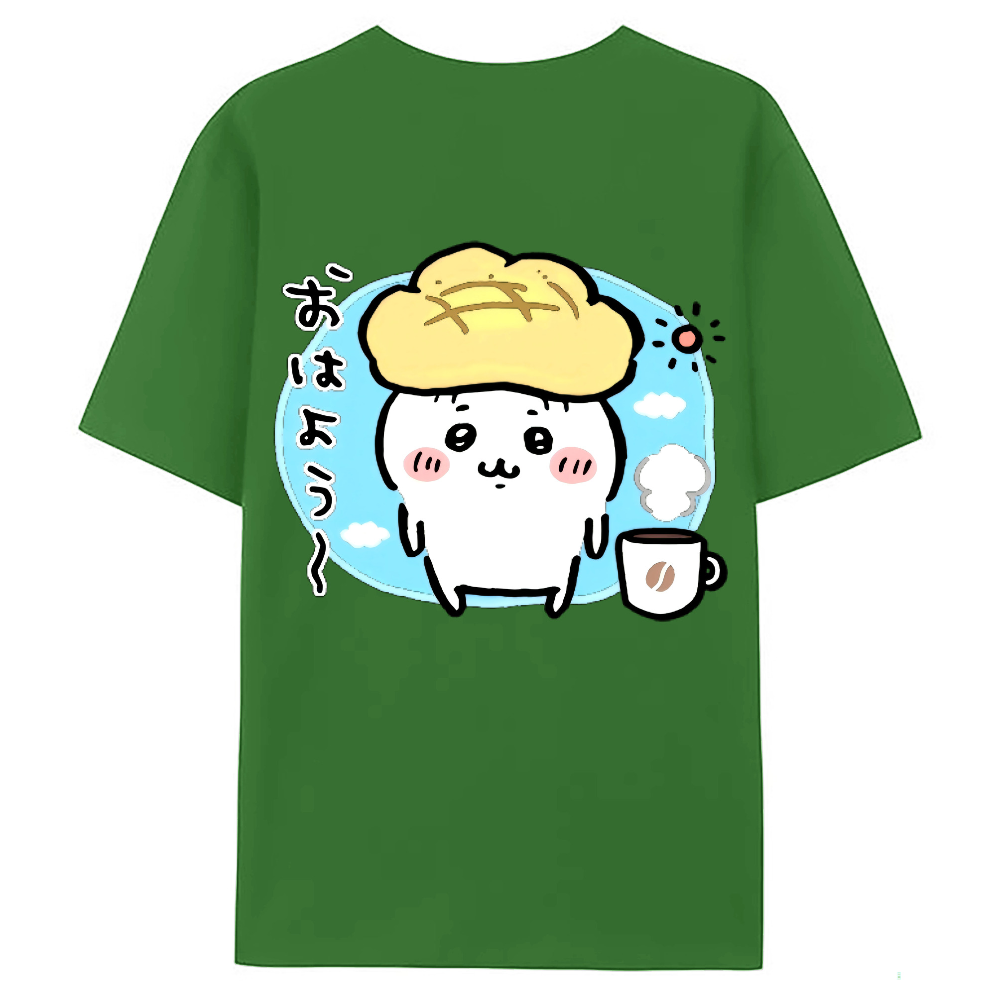 （画像用） ちいかわ ちいかわ Chii-kawa chiikawa レディース半袖Tシャツ(バックプリント)